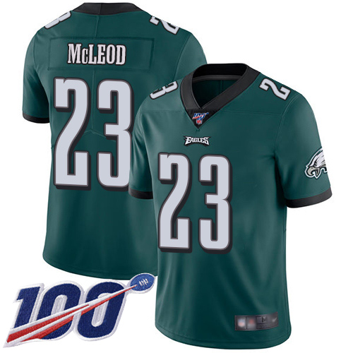 Men Philadelphia Eagles #23 Rodney McLeod Midnight Green Team Color Vapor Untouchable NFL Jersey Limited1->philadelphia eagles->NFL Jersey